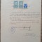 Certificat Arhiepiscopia Bucurestilor semnat de arhiereul Veniamin Pocitan, 1941
