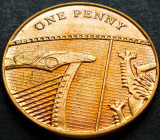 Cumpara ieftin Moneda 1 PENNY - ANGLIA 2012 *cod 2219 B = UNC PATINA, Europa