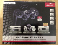 Vand KIT 4 in 1 Speedlink dedicat pentru consola PS3 foto