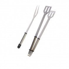 Ustensile pentru barbecue, grill, gratar, gri, set 2 piese