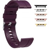 Curea din silicon compatibila cu Apple Watch 10, 46mm, Purpple Plum
