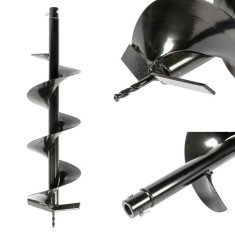 Burghiu pamant 200mm x 800mm, pentru motoburghiu, universal