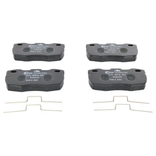 Set placute frana fata ATE Land Rover 110/127 (Ldh) 09.83-12.90 Defender Cabriolet / Combi / Pick Up (L316) 1990-2016 Defender Platform / ChassIS (L3