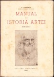 HST C6654 Manual de istoria artei volumul I 1945 Oprescu