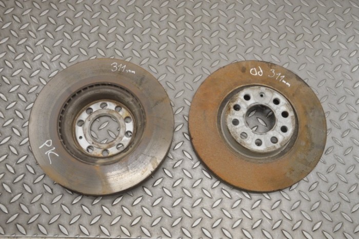 Set disc de fr&acirc;nă față VW PASSAT Variant B8 3G5 2018 OEM: 311MM 20501117