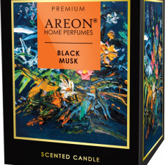 Odorizant Lumanare Areon Premium Scented Candle Black Musk