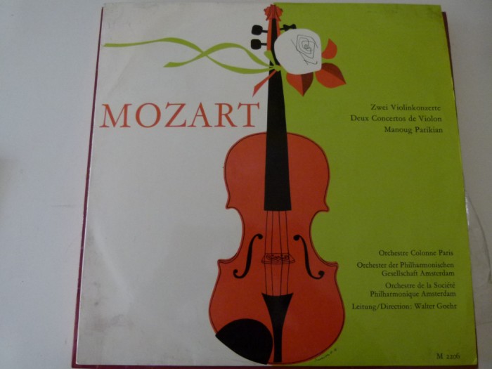 Mozart- concerte pt. vioara