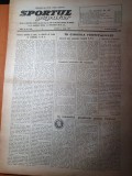 sportul popular 6 iunie 1953-concursul de vele,cupa victoriei la schi