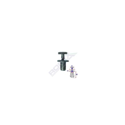 CLIPS FIXARE PENTRU CITROEN/DACIA/RENAULT 5.7X9MM - NEGRU SET 10 BUC 61923 foto