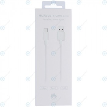 Cablu de date USB Huawei tip C 1 metru AP71 alb (Blister UE) 04071497 foto