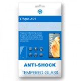 Oppo A91 (PCPM00 CPH2001 CPH2021) Sticlă temperată neagră