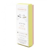 Set 2 pixuri - Color Block - Off White + Taupe | DesignWorks Ink