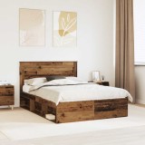 Cumpara ieftin Cadru de pat Lemn vechi 150 x 200 cm Lemn prelucrat