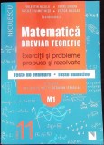 MATEMATICA BREVIAR TEORETIC - EXERCITII SI PROBLEME PROPUSE SI REZOLVATE, CLASA A XI-A (M1)-VALENTIN NICULA-347223