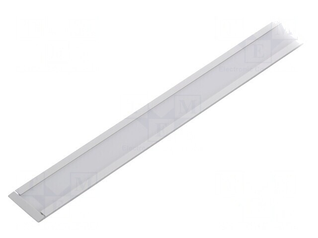 Profil aluminiu LED lăptos 1m GROOVE14