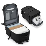 Cumpara ieftin Rucsac Cabina BJLFS 40x30x20cm, Compatibil Ryanair/Wizz Air, Compartiment Laptop 15.6", Impermeabil, Negru