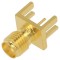 Conector SMA mamă 50&Omega; SMT aurit