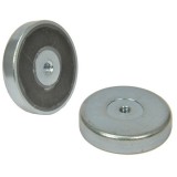 Magnet ferita oala &Oslash;80 mm, cu filet interior M10, putere 45 kg