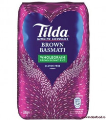 Tilda Brown Basmati Rice (Orez Basmati Integral Brun) 500g foto