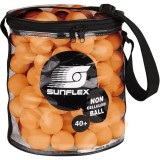 Cumpara ieftin Mingi tenis de masa SUNFLEX training Box, portocalii 144 buc
