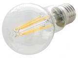Lampă LED E27 7W Alb Cald 2700K
