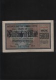 Germania 5000 mark marci 1922 Munchen Notenbank seria015159 aunc