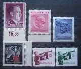 Set timbre Germania Deutsches Reich Generalgouvernement Boemia și Moravia Hitler Wagner - A228
