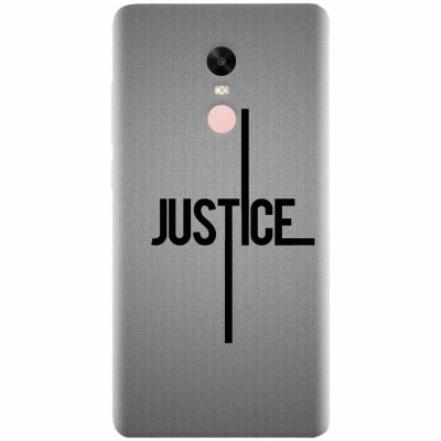 Husa silicon pentru Xiaomi Redmi Note 4, Amir Justice Minimalistic Nubheebuccus Text foto