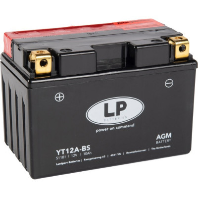 Baterie Moto LP Batteries Agm 10Ah 175A 12V MA LT12A-BS foto
