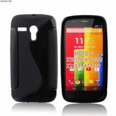 Husa Silicon S-line Motorola Moto G Negru