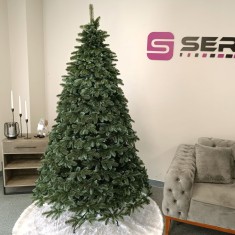 Brad artificial Christmas Deluxe by Sersimo, Canada argintiu, 3D, 210cm Household NewTrend