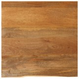vidaXL Blat de masă contur organic 80x80x2,5 cm lemn masiv de mango