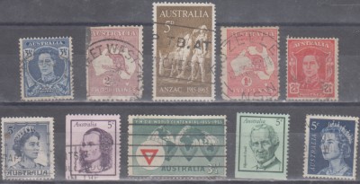 M2 - R1 18 - TIMBRE FOARTE VECHI - AUSTRALIA foto