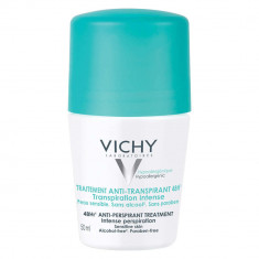 Vichy 48h Deodorant roll-on antiperspirant cu parfum, 50 ml