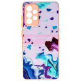 Toc TPU Watercolor Glass Samsung Galaxy A52s 5G Water Pink
