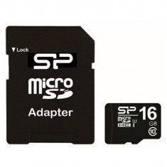 Card Micro SD Silicon Power MTMSDM0170 SP016GBSTH010V10SP HC 16 GB Clasa 10 foto