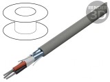 Cablu EcoCable Mini 3x26AWG Al-PET MPPE Gri &Icirc;ntunecat