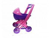 Carucior pentru papusa MyKids 0121/02 Mov-Roz