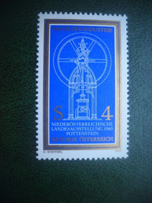 HOPCT TIMBRE MNH 606 MASINA CU ABURI VERTICALA 1989 -1 VAL AUSTRIA