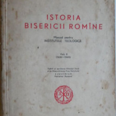 Istoria Bisericii Romane. Manual pentru Institutele teologice, vol. II (1632-1949) (putin uzata)