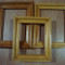 3 rame din lemn(cu geam) pentru tablouri(utilizate)-30lei