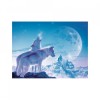 Puzzle Lupi La Apus, 1500 Piese, Ravensburger