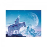Cumpara ieftin Puzzle Lupi La Apus, 1500 Piese, Ravensburger
