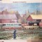 AFIS TREN / LOCOMOTIVA ANII 80 , APROX 50 X 60 CM