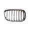 Grila radiator BMW Seria 1 (F20), 08.2011-06.2015, model BASIS LINE, fata, partea stanga, cromat/negru