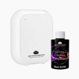Cumpara ieftin Pachet Promo: 10Q Aroma Eco Plus Alb + Rezerva Parfum Ambiental Profesional 100 g Black Orchid