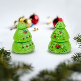 Brad de Craciun pe role - 6 x 5 x 4 cm