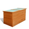 Gossi lada de depozitare de gradina, 126 x 72 x 72 cm, lemn