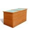 Gossi lada de depozitare de gradina, 126 x 72 x 72 cm, lemn