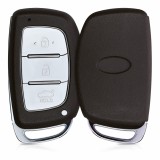 Cumpara ieftin Carcasa Cheie pentru Hyundai / Kia - 3 Butoane - Keyless Go, Plastic, Negru, 53711.01